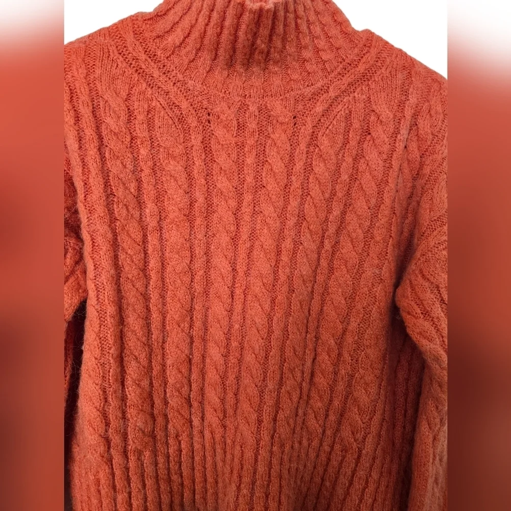 French Connection size L cable knit sweater